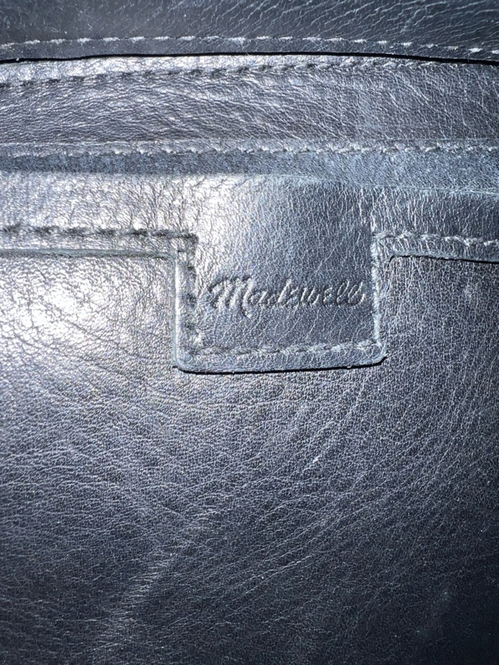 Madewell black leather tote, wallet, and key fob set

 $266 value - Picture 3 of 16